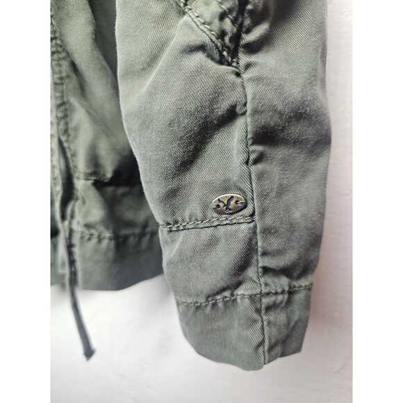 American Eagle Cargo Utility Vest Open Front Military Womens XS - Picture 8 of 8